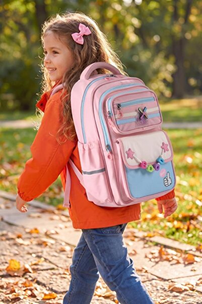byhakan Ç-51981 School Bag Backpack Pink