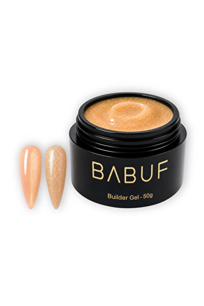 BABUF Gel de construcție autonivelant Mermaid Golden Peach, 50g