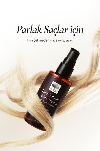 New Nordic Hair Volume Serum Containing Apple and Millet Extract, Anti-Hair Loss, Volume and Shine-Providing Serum 75 ml