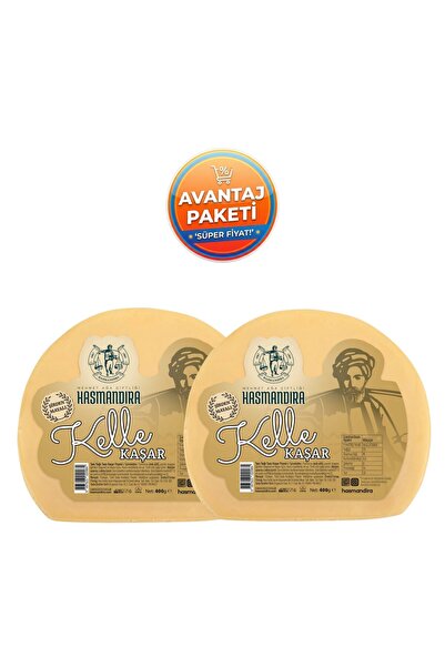 Şirden Mayalı Kelle Kaşar Peyniri 400 g x 2 Adet (Tam Yağlı Doğal Kaşar)