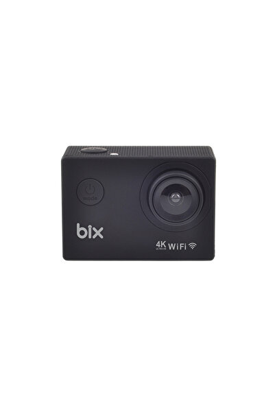 Bix Pulse 2 Wi-Fi 4K 30FPS Aksiyon Kamerası 20 MP Web Kamera Modlu 30 Metre S...
