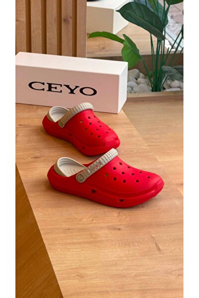 Ceyo Troya Rk-001 Unisex Slippers Shoes Troyakirmizi