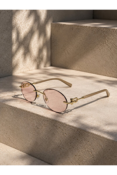 Goldmine Unisex Premium Toffy Sunglasses Uv400 Nude