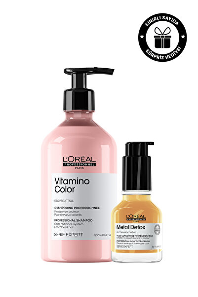 L'oreal Professionnel Boyalı Yıpranmış Saçlar İçin Canlı Renk ve Detox İkilisi