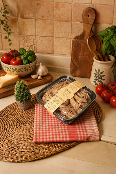 venefis Tam Buğday Fettucine 330 Gr - İtalyan Usulü Şerit Makarna