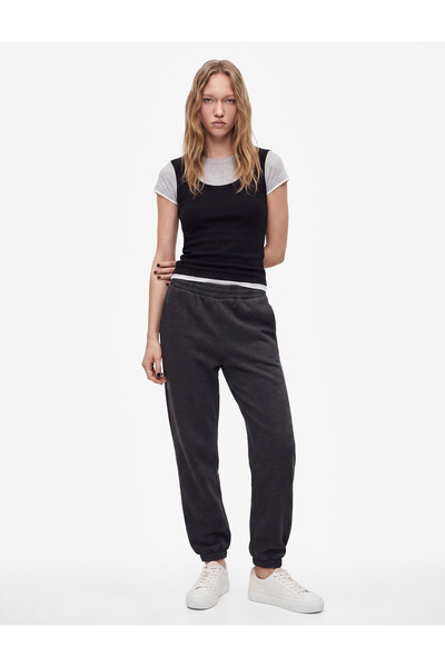 Koton Comfortable Fit Jogger Sweatpants with Pockets and Elastic Waistband