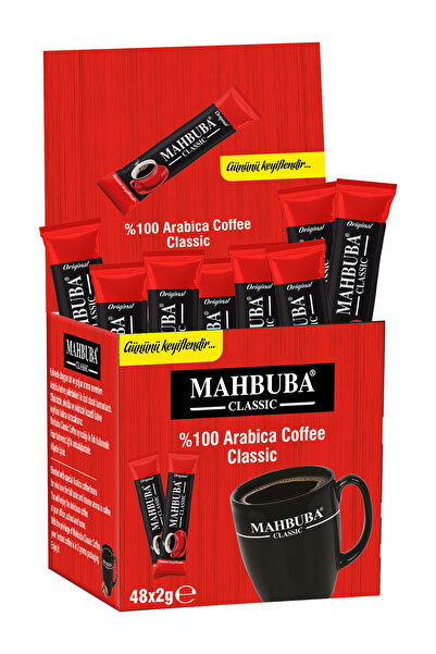 Mahbuba %100 Arabica Classic Kahve 48x2gr