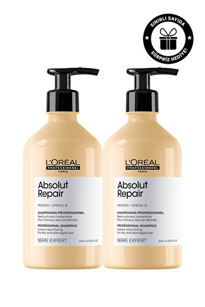L'oreal Professionnel Serie Expert Absolut Repair Repair Shampoo for Damaged ...