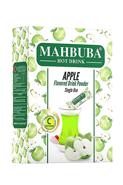 Mahbuba Tek İçimlik Elma Aromalı Oralet Çayı 24x1,5gr Hot Drink Sıcak Tüketiniz