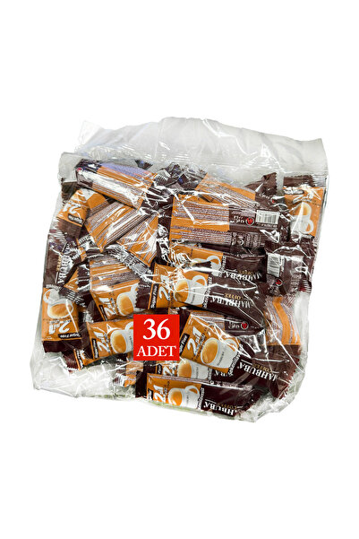 Mahbuba 2si1 Arada Şekersiz 36x4,5gr Mini Küçük Boy İkramlık Otobüs Hazır Kah...