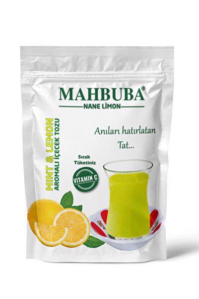 Mahbuba Nane Limon Aromalı Oralet Çayı İçecek Tozu 250gr Hot Drink Sıcak Tüke...