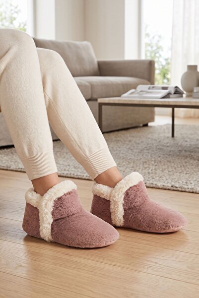 Twigy Elsa Plush Women's Home Boots Dark Pink 37/41