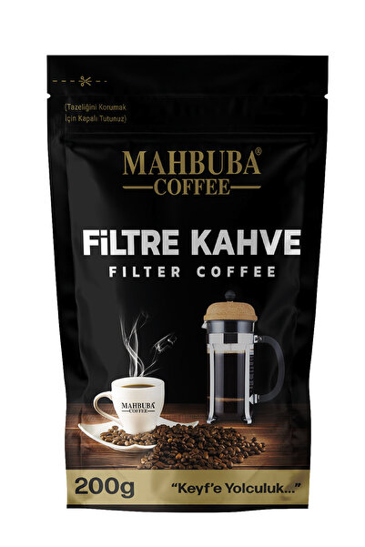 Mahbuba Kavrulmuş Ve Öğütülmüş Italyan Filtre Kahve 200gr