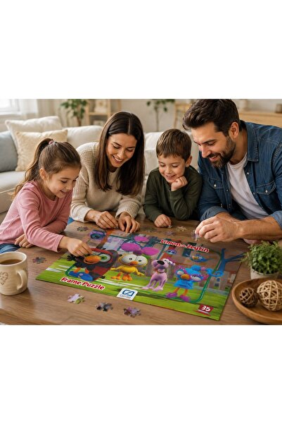 CA Games Limon Ile Zeytin 35 Parça Puzzle (karışık Model 1 Adet)