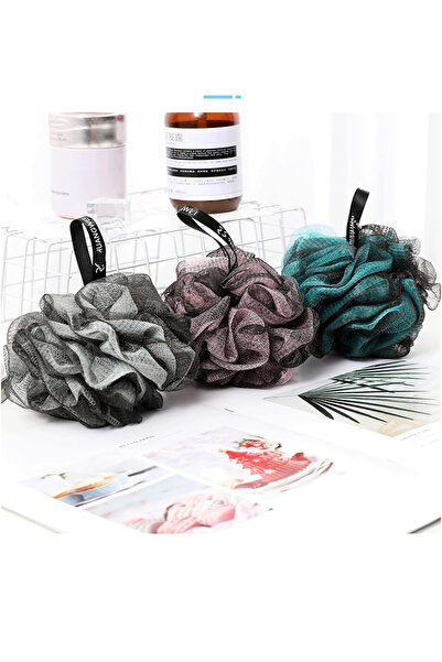 Choice Random color 3pcs Layer Exfoliating Bath Sponges – Colorful Massage Bo...