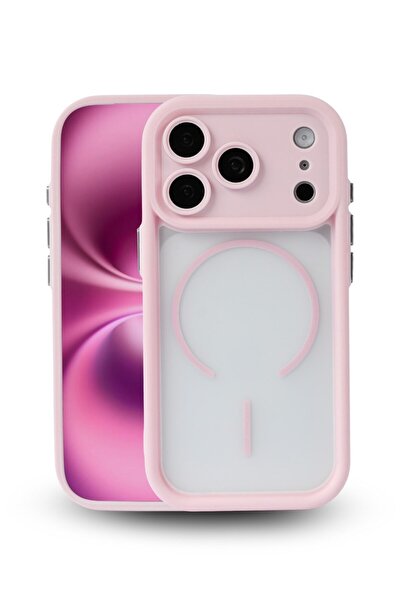 Vissona iPhone 17 Pro Max in Pink Kılıf – Kamera Korumalı – MagSafe Uyumlu – ...