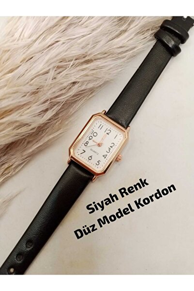 Brality (KİŞİYE ÖZEL YAZI YAZILIR) , Retro Vintage Model Kadın Kol Saati - Di...