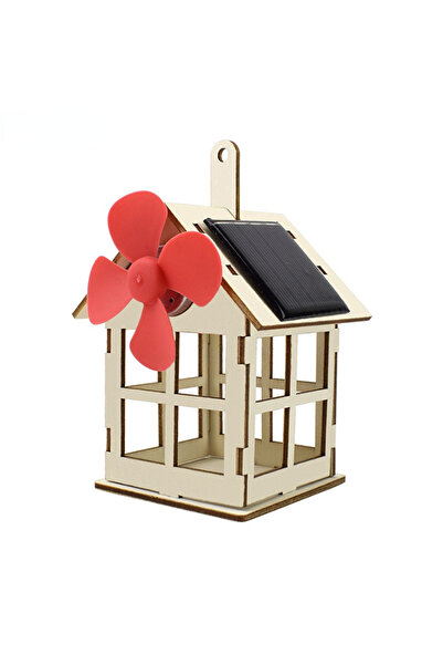 Choice Solar house Solar Toy for Boy Windmill Science DIY Physics Educational...