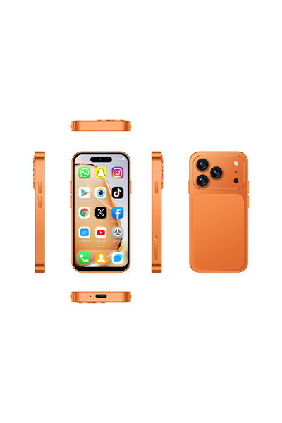 Choice 2 G Global Version 16g Orange 2026 new ONEMYTH Orange A18 Pro, 4.0 inc...