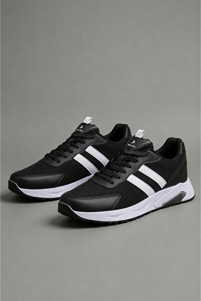 PRO JACK SİYAH BEYAZ ERKEK GÜNLÜK SNEAKER SPOR AYAKKABI