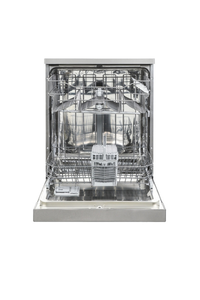Kitchen Line غسالة أطباق بسعة 14 مكانًا باللون الفضي - 8 برامج غسيل وشاشة رقمية