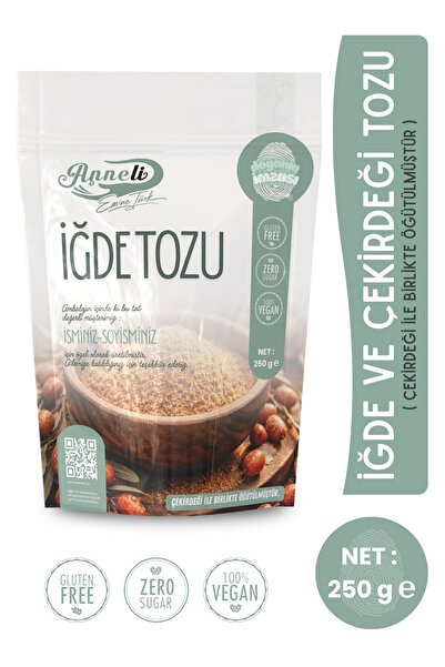 Emine türk anneli 250 gr Iğde Ve Çekirdeği Tozu ( Iğde Unu) % 100 Doğal Günlü...