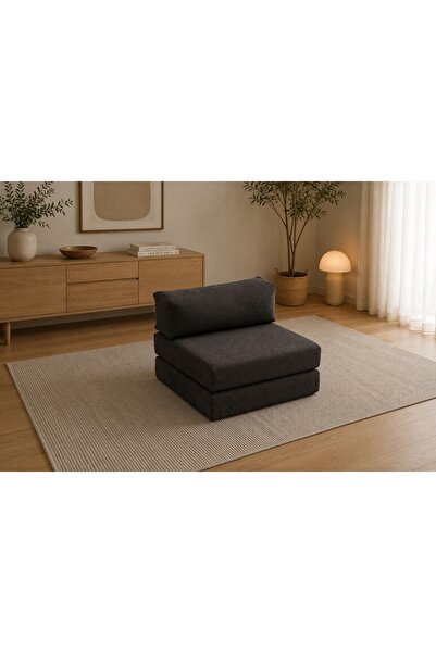 Vivense COMFORT SERİSİ YATAKLI TEKLİ MODÜL, ANTRASİT