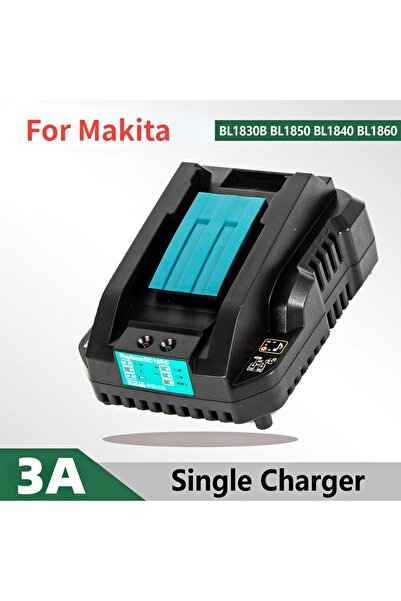 Choice EU DC18RC Li-ion Battery 3A Charger for Makita 18V 14.4V BL1860B, BL18...