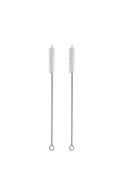 Choice 2pcs 2/4/10PCS 18cm Straw Cleaning Brush Kit Bendable Stainless Steel ...