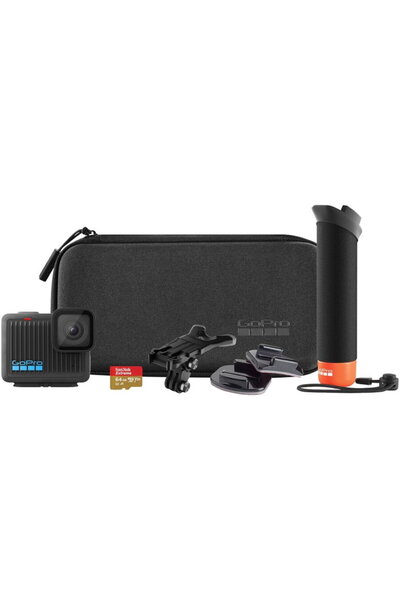 GoPro Cameră video de acțiune HERO 4K Pachet Special, 4K 30 fps, 12MP, Ecran ...