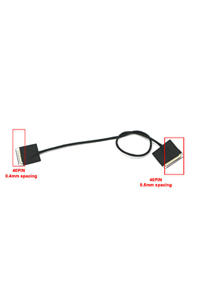 Choice1 40P TO 40P 0.4MM Coaxial EDP Screen Cable 0.5MM Pitch 40PIN 30PIN Vid...
