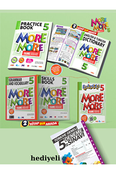 Kurmay Yayınları Kurmay Elt More And More 5. Sınıf English Practice Book Skil...