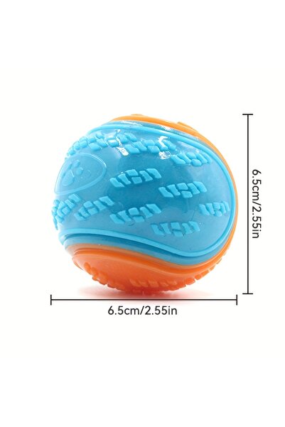 Choice blue 1pc Dog Toy Durable Crew Ball Pet Grinding Teeth Toy For Dog Inte...