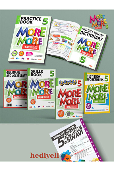 Kurmay Yayınları Kurmay Elt 2025 5. Sınıf More More Practice Book + Test Book