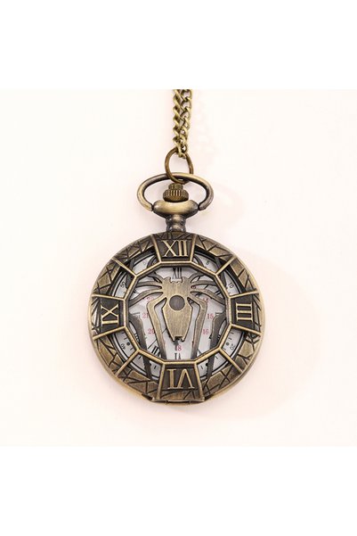 Choice Bronze Fashion New Vintage Relief Carved And Hollowed Out Roman Flip S...