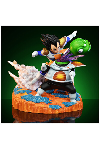BANDAI Vegeta vs Guldo 21cm/8.26in Anime Dragon Ball Z Figure Vegeta VS Guldo...