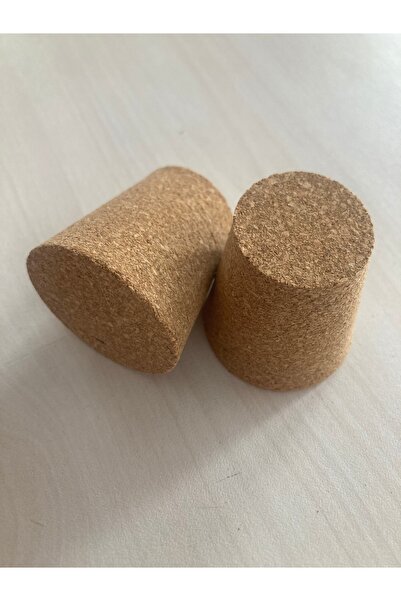 Lily's Tasarım Atölyesi Mantar Kapak Tipa Yağ Ve Süt Şisesi 2 Adet (44MMX35MM...