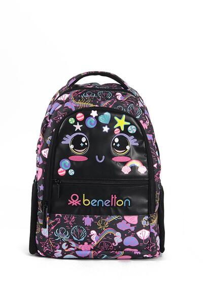 United Colors of Benetton . Çift Bölmeli İlkokul Çantası 03686
