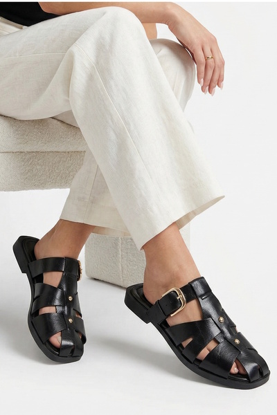 Capone Outfitters Willa Gladiator Women's Sabo Slipper