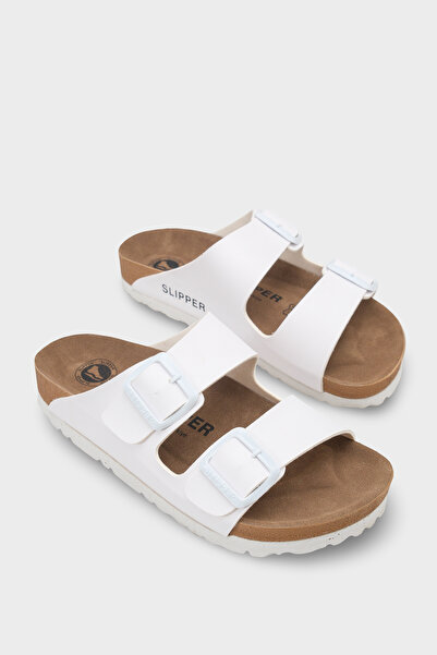 Capone Outfitters Double Banded Buckle Women's Slippers