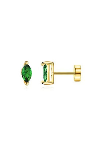 Choice S4-2pcs-golden 2 Pcs Hypoallergenic Tiny 20G Stainless Steel Stud Earr...