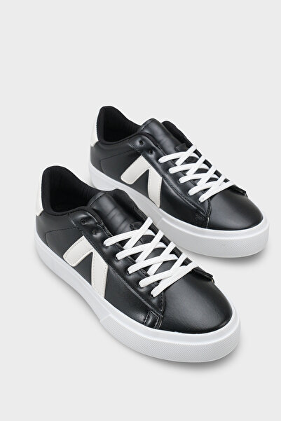 Capone Outfitters Sandra V Detailed Lace-Up Casual Sports Women's Sneaker Shoes