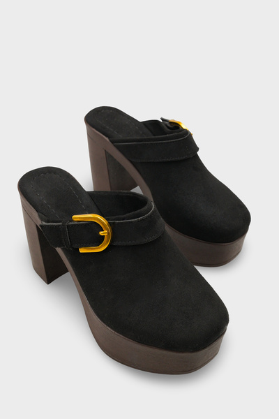 Capone Outfitters Papuci Sabo pentru femei Edith cu platformă și curea la gleznă