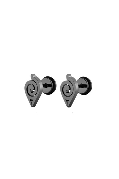 Choice 16G-1.2mm-6mm A1-1Pair-Black 1Pair 16G 316L Stainless Steel Flat Back ...