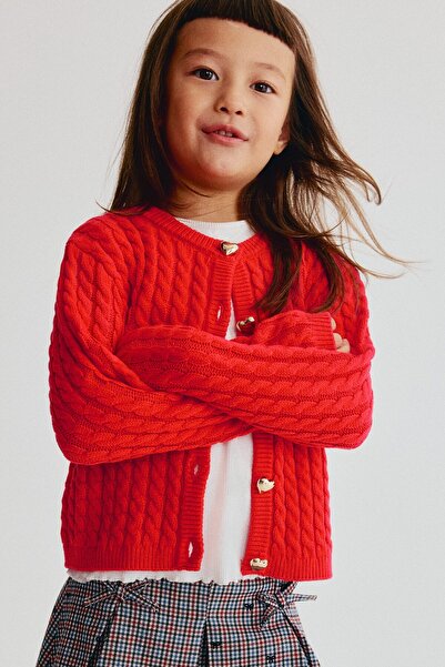 H&M Saç Örgüsü Hırka