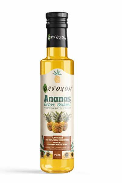 Detoxum Zayıflamak Ananas Doğal Fermantasyon Pineapple Vinegar Sirkesi