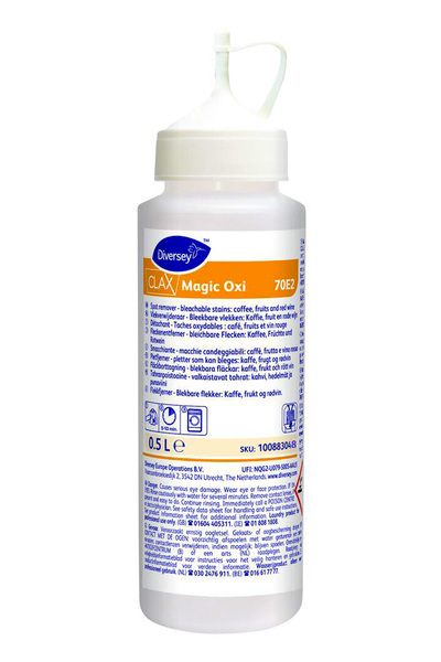 Diversey Clax Magic Oxi 70E2 Protein Bazlı Kahve Meyve ve Kırmızı Şarap Leke ...