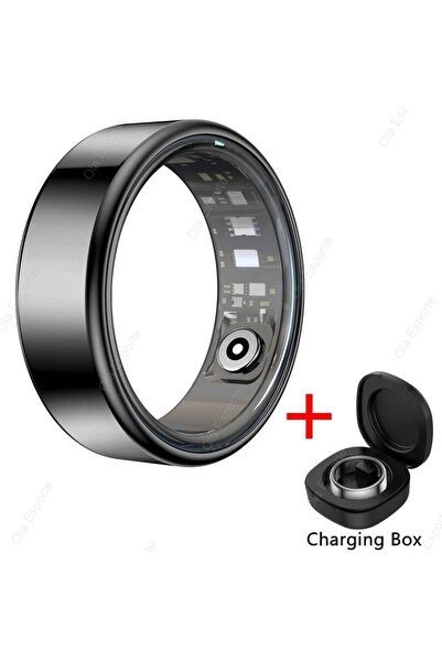 Choice27 13 Black Box 2025 New Smart Ring Men Women, Heart Rate and Blood Oxy...