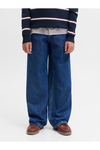 Jack & Jones Blugi pentru băieți, JJIDAVE JJJAX, cu talie înaltă și croială l...