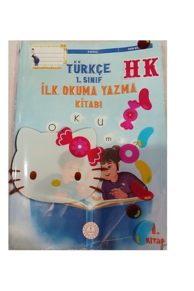 Abka Hello Kitty Geçmeli Plastik Hazır KİTAP KABI 2 li (DEFTER İÇİN KULLANILMAZ)